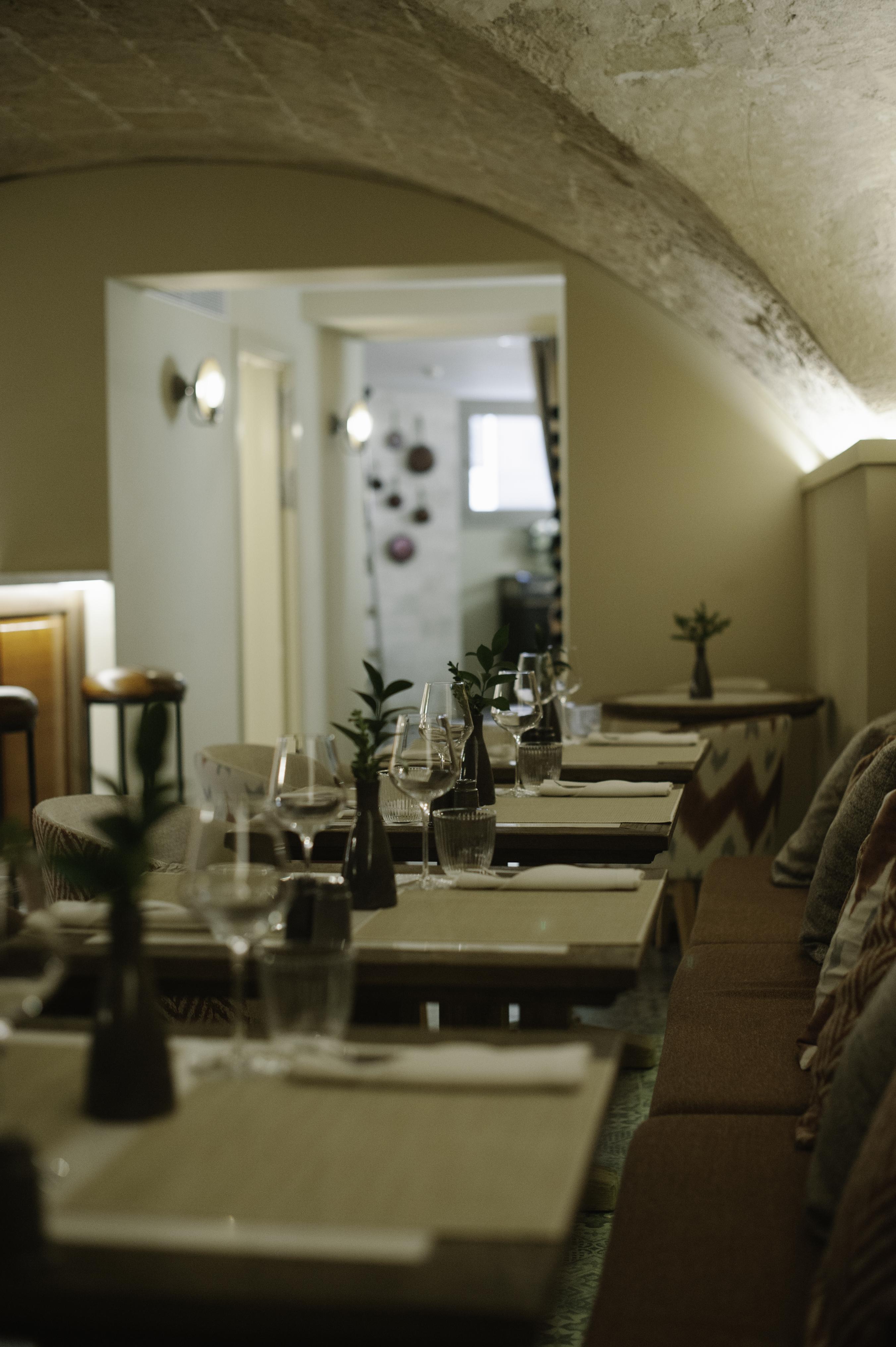 Hotel Antigua Palma - Casa Noble Bagian luar foto Restaurant AOC