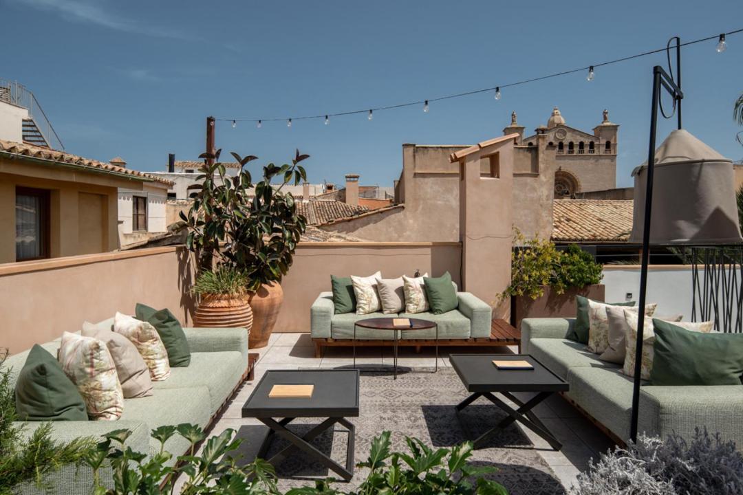 Hotel Antigua Palma - Casa Noble Bagian luar foto Rooftop terrace